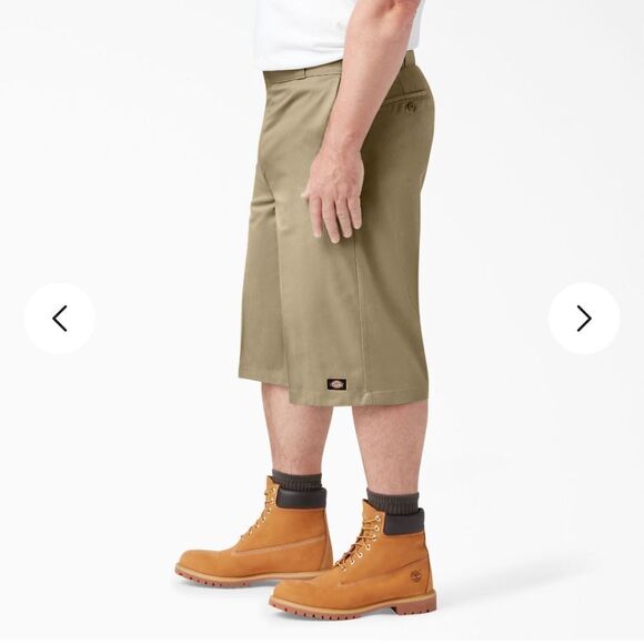 🆕🩳Dickies 42" Men's Loose Fit Flat Front Work Shorts 15" - Picture 3 of 6